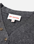 EP YAYING Wool V-neck Fit Sweater Top