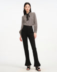 EP YAYING High-waisted Bootcut Pants