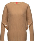 YAYING Puff Sleeve Textured Knited Top