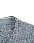 YAYING Grey Textured Midi Dress