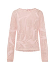 EP YAYING Drop-Shoulder Open-Knit Top