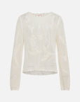 EP YAYING Drop-Shoulder Open-Knit Top