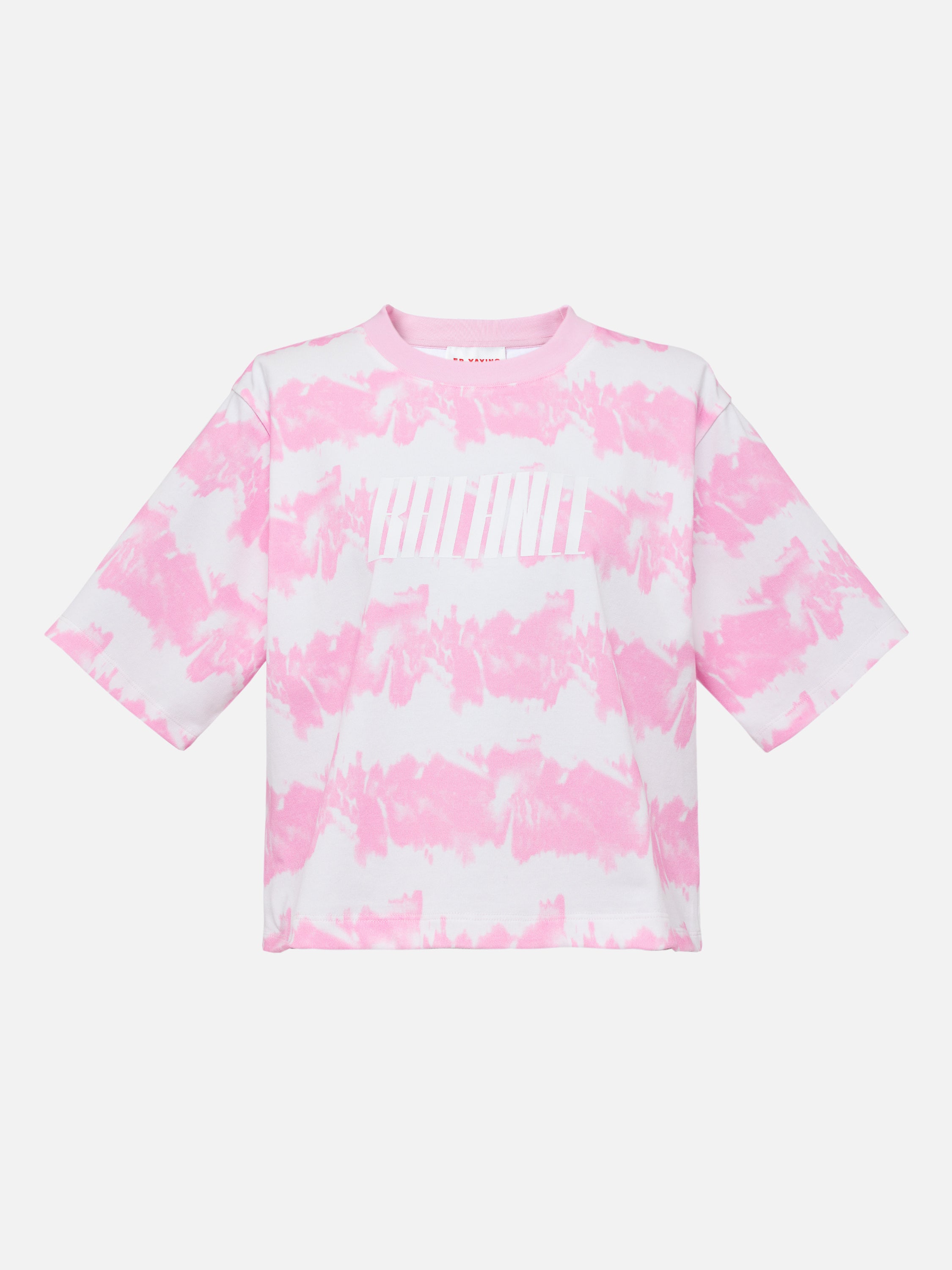 EP YAYING Pink Tie-Dye T-Shirt
