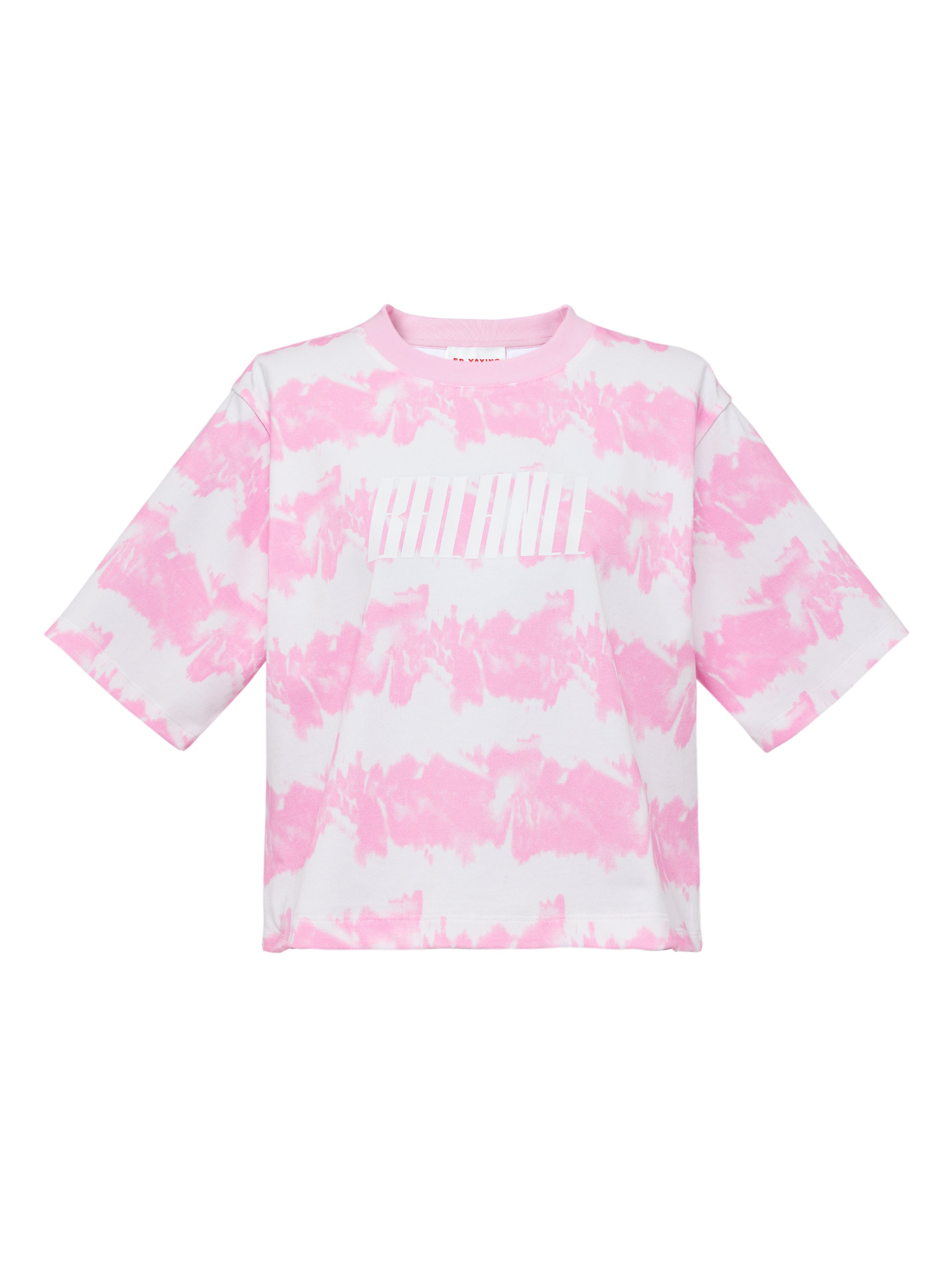 EP YAYING Pink Tie-Dye T-Shirt