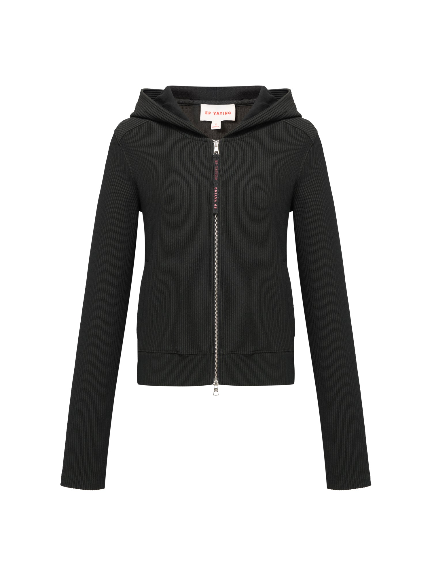 EP YAYING Black Slim Fit Long Sleeve Top