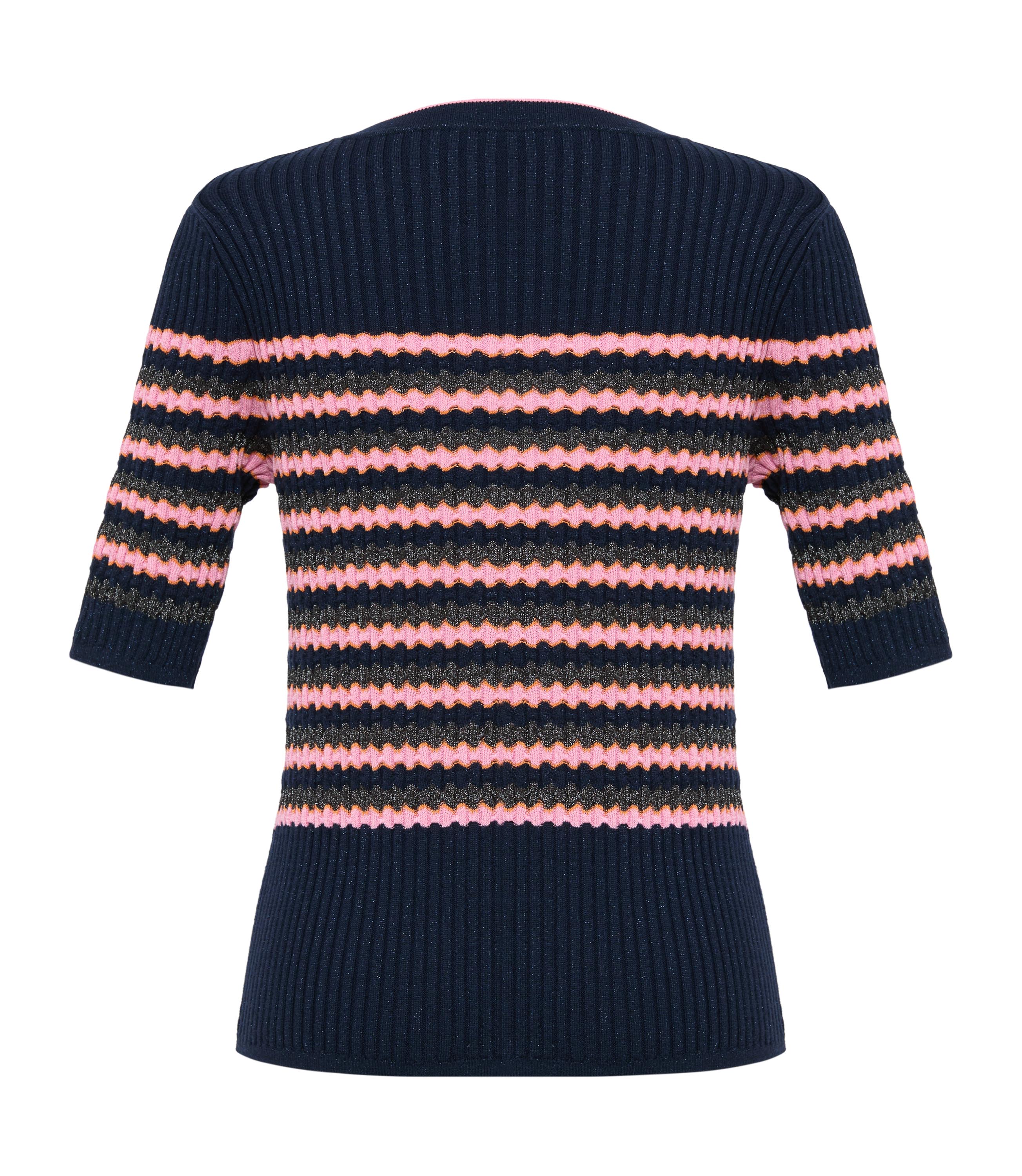 YAYING Striped Knit Top