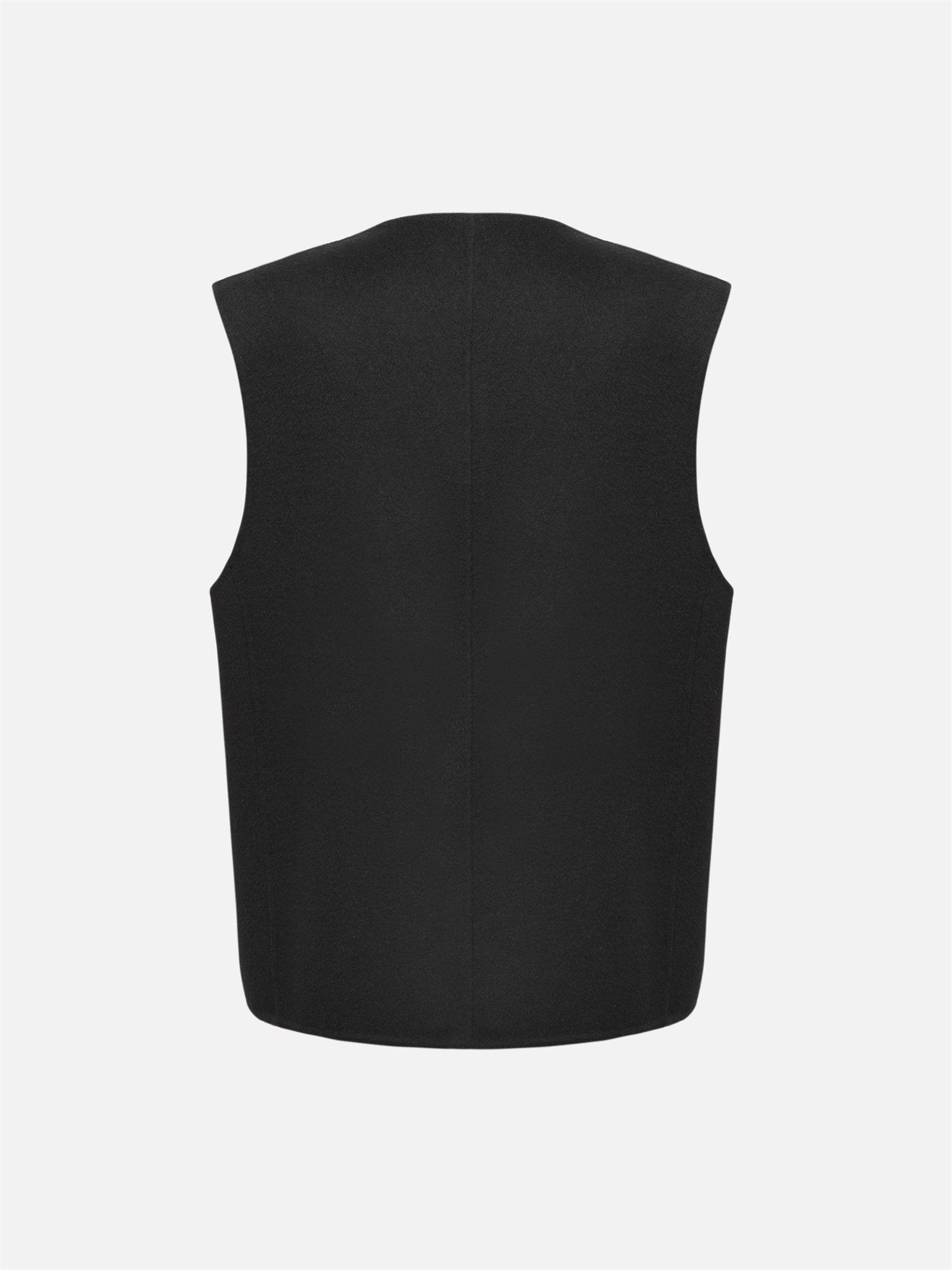 EP YAYING New Chinese Style Wool Vest