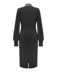 EP YAYING Winter Waist-Defined Dress