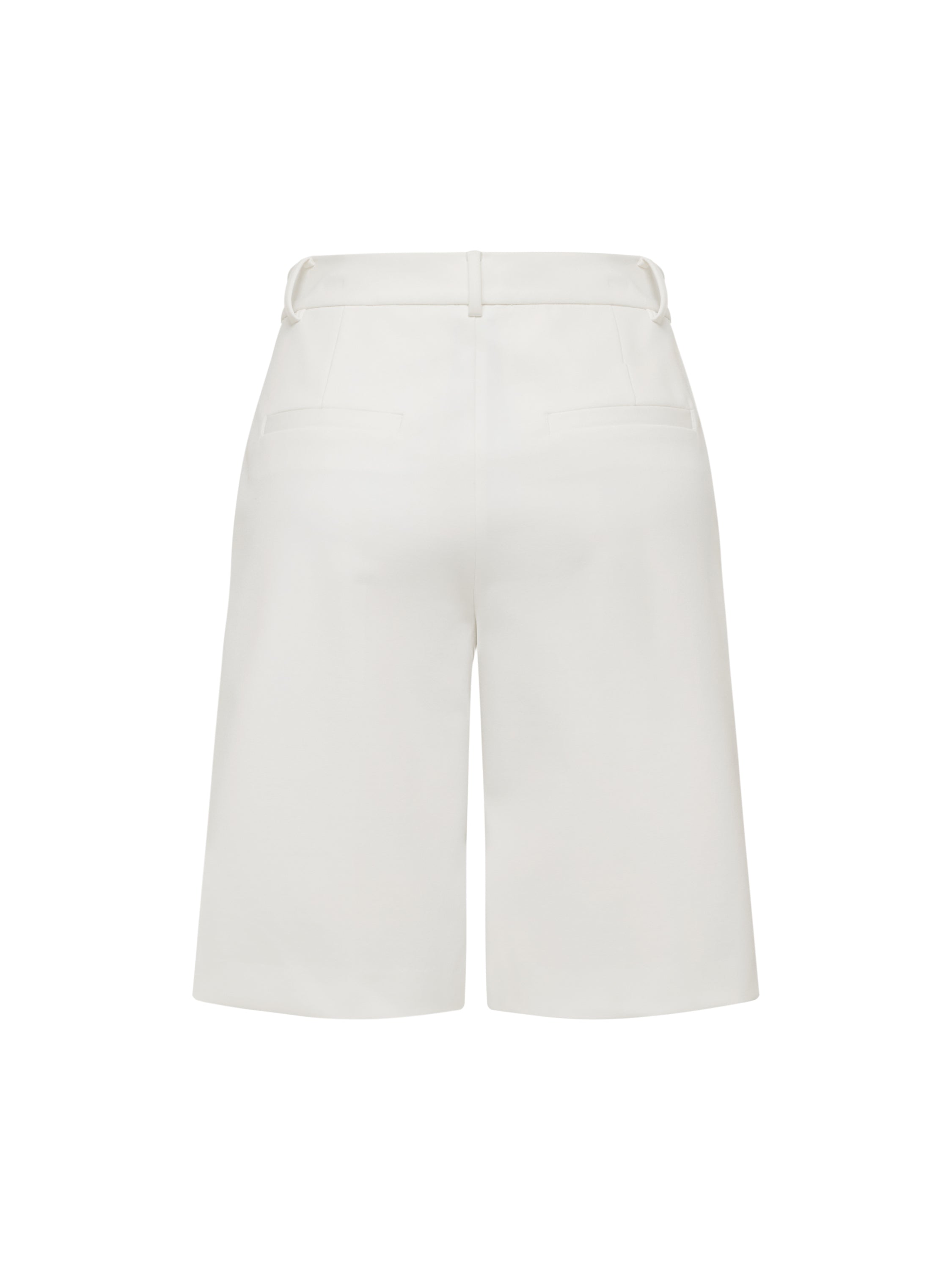 EP YAYING High-Waisted Straight-Leg Shorts