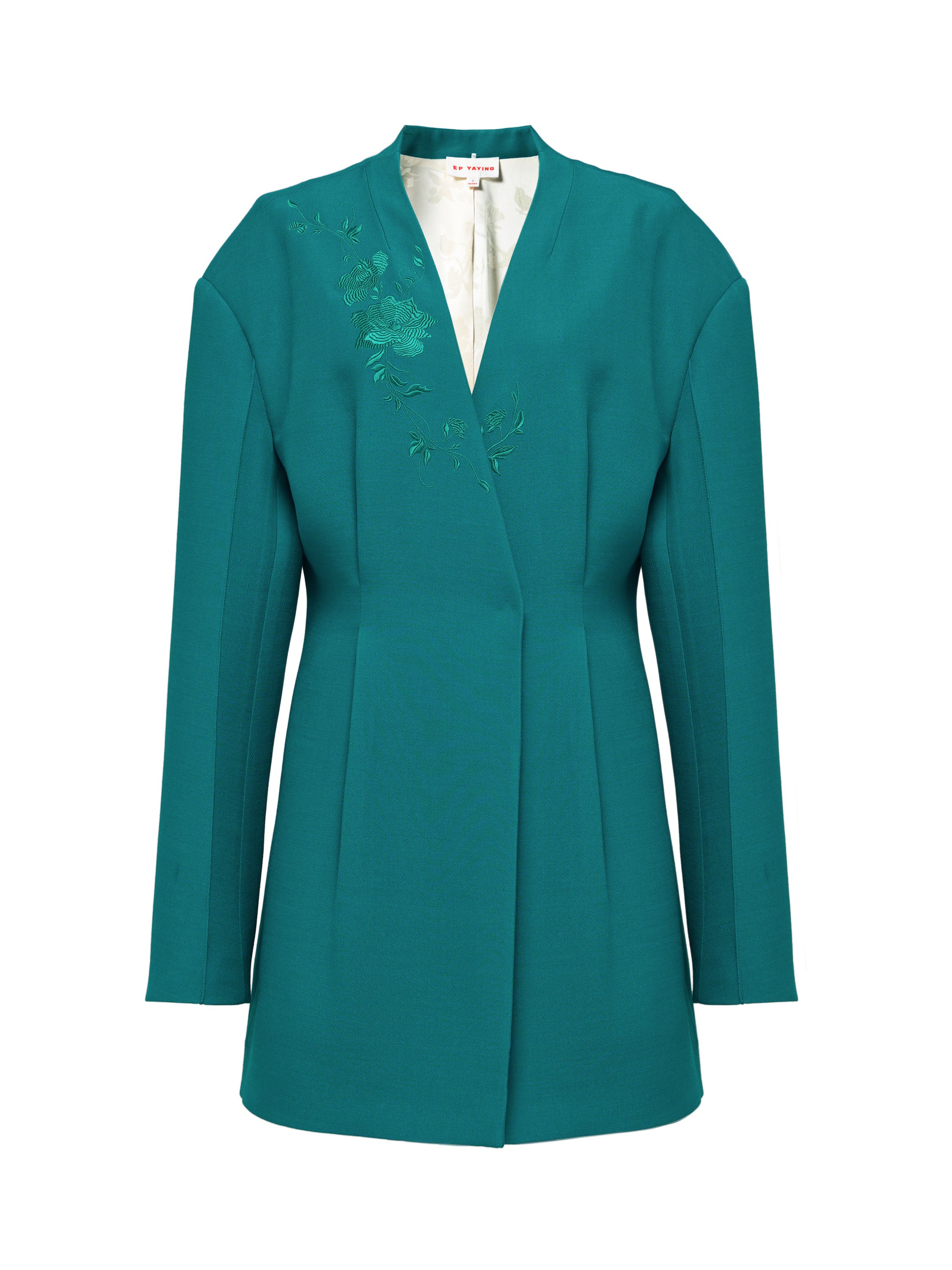 YAYING Teal Tailored Blazer