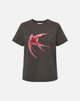 EP YAYING Cotton graphic short-sleeve T-shirt