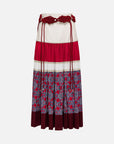 EP YAYING Red Tweed Fabric Set