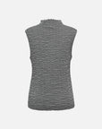 EP YAYING Slim-Fit Turtleneck Sleeveless Base Layer Top