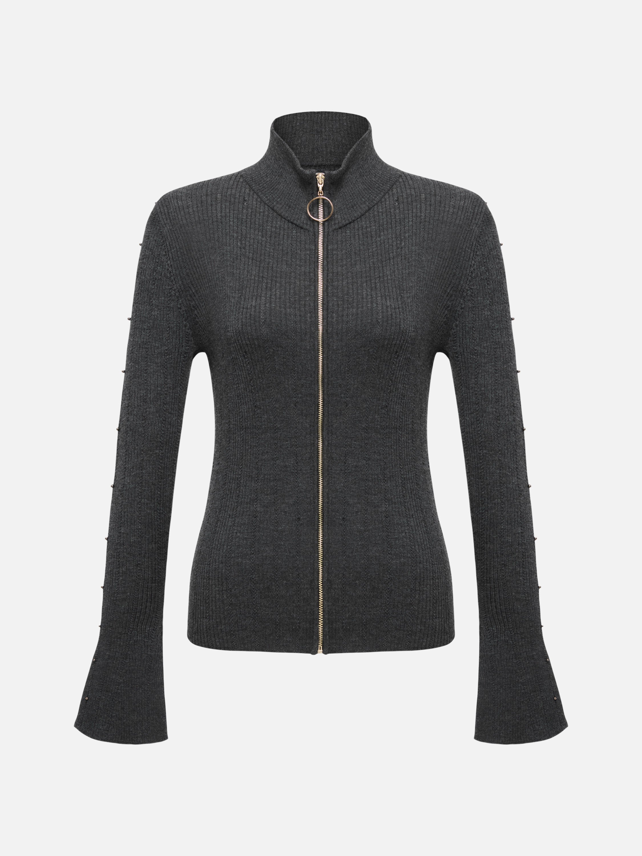 EP YAYING Black Fitted Top