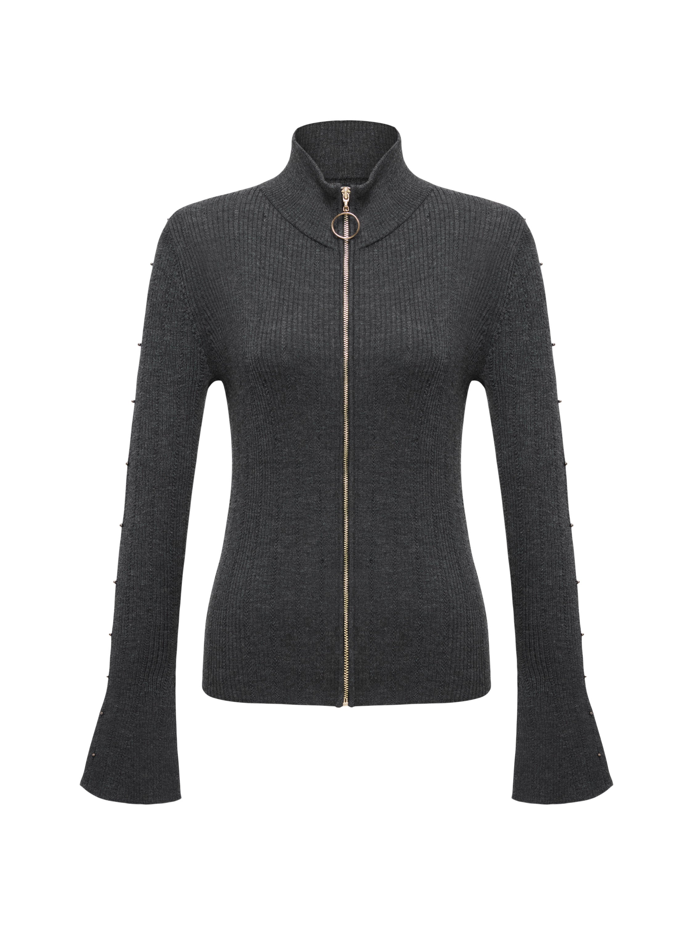 EP YAYING Black Fitted Top