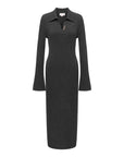 EP YAYING Black Long Sleeve Dress