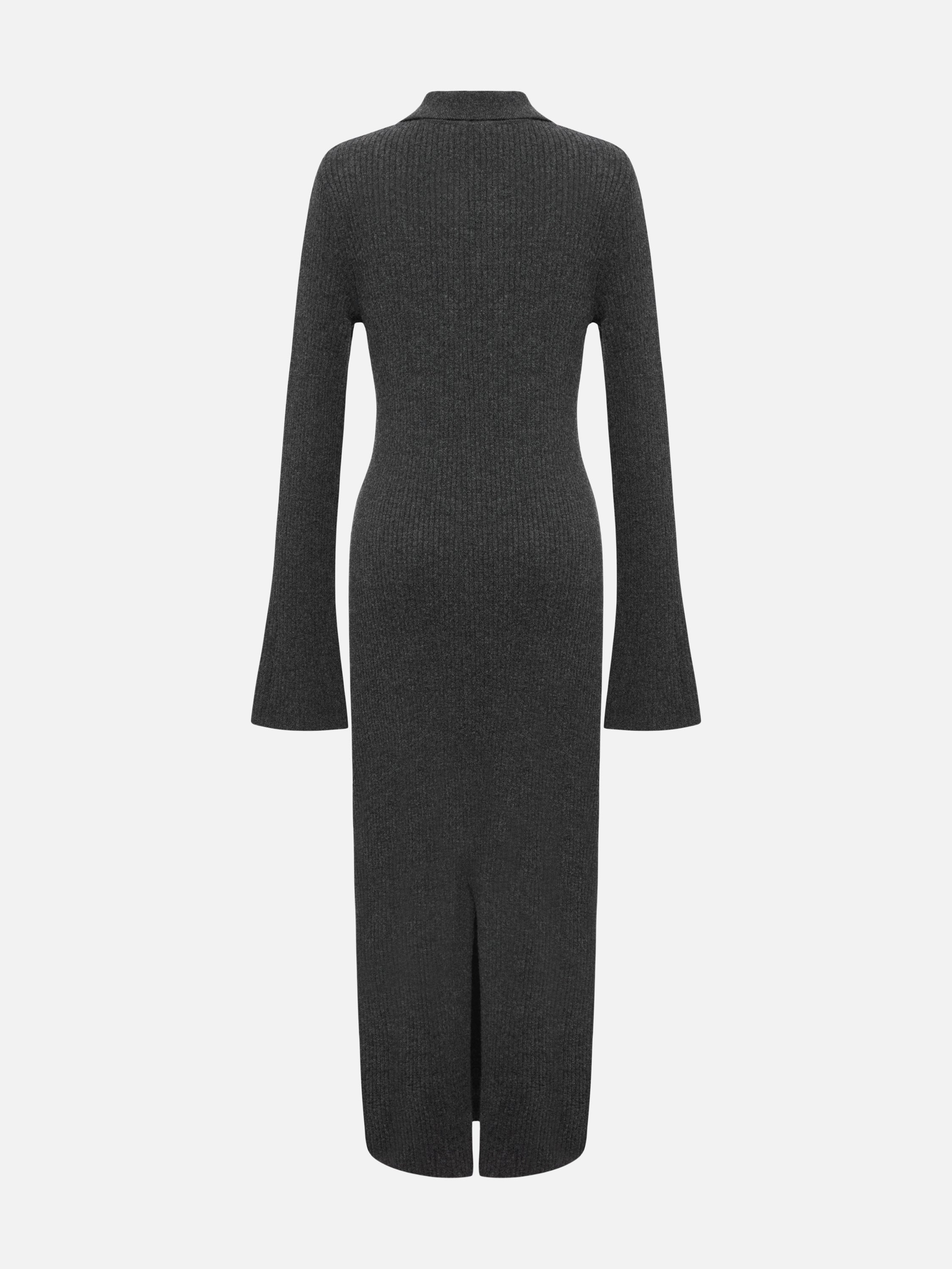 EP YAYING Black Long Sleeve Dress