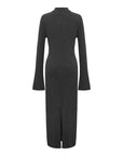 EP YAYING Black Long Sleeve Dress