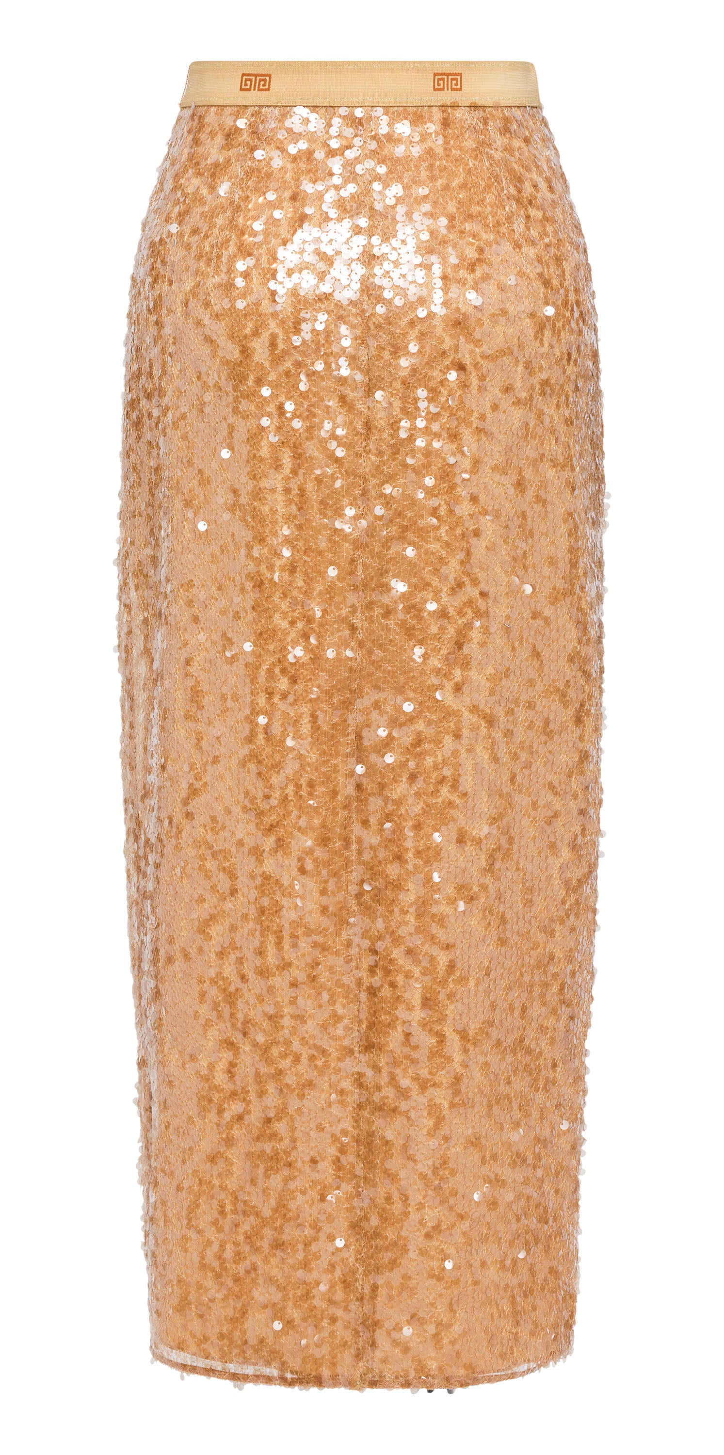 YAYING Gold Sequin Skirt