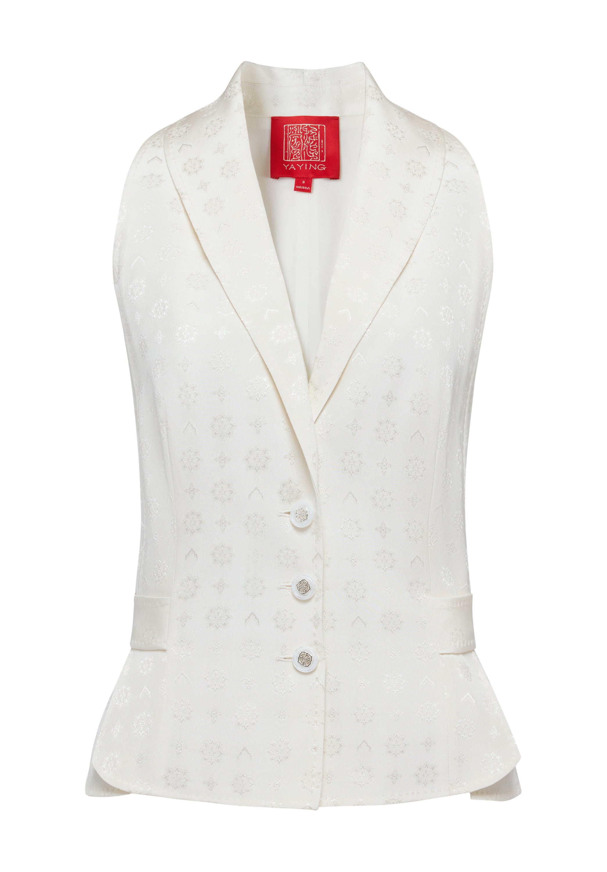 YAYING White Sleeveless Top