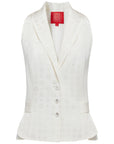 YAYING White Sleeveless Top