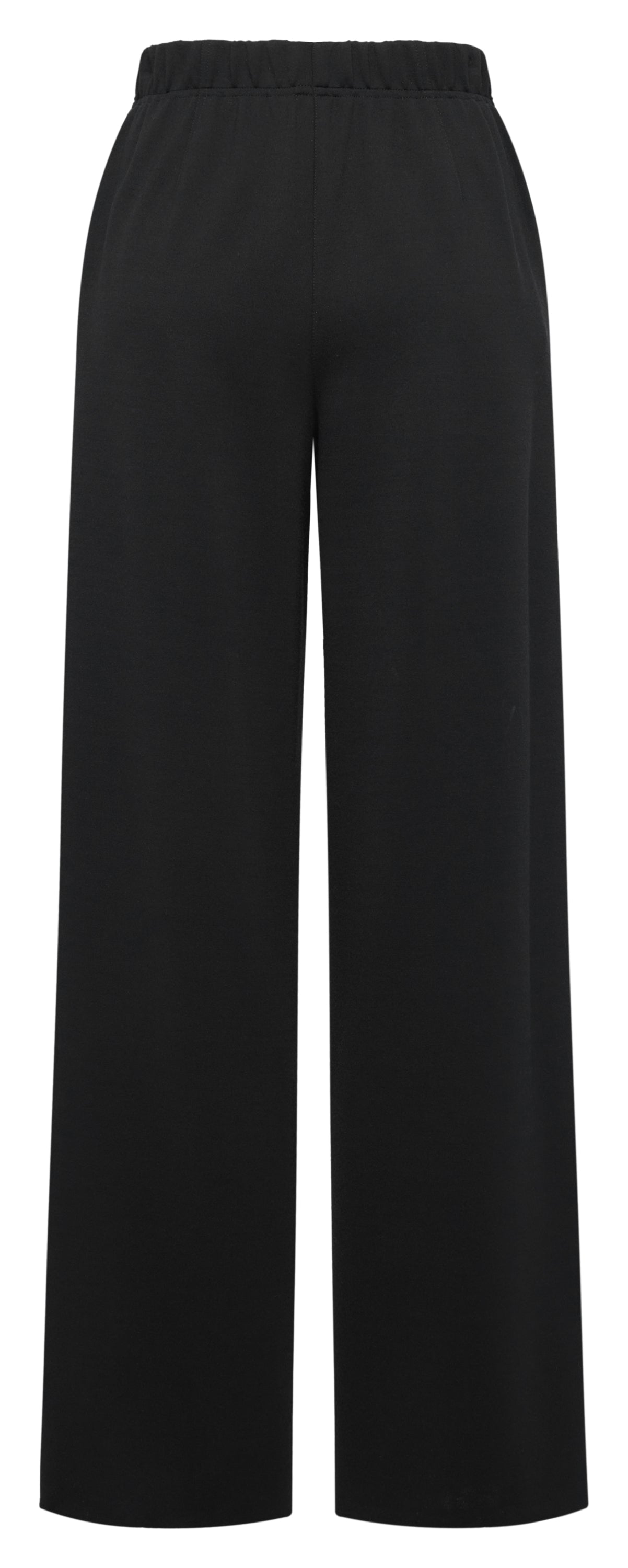 YAYING Golden Wool Slim Straight-Leg Pants