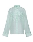 EP YAYING Chinese Style Embroidered Shirt