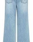 YAYING high-waist straight-leg designer denim jeans