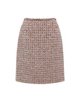 EP YAYING Tweed High-Waist Tweed-Style Skirt