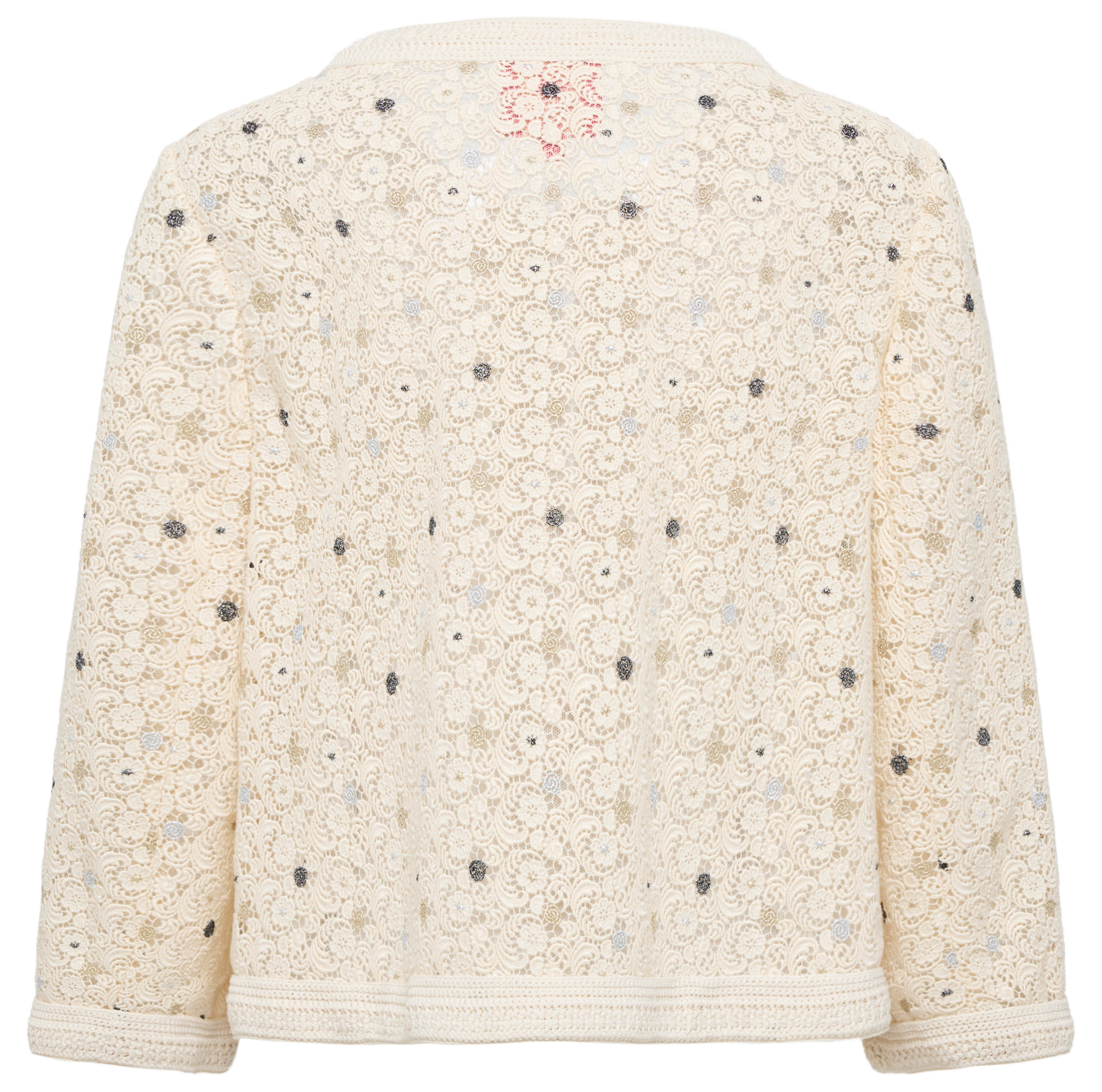 YAYING Water-Soluble Lace Hand-Knit Short Jacket