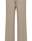 YAYING High-waisted Knit Straight Leg Pants