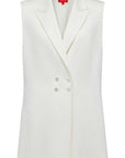 YAYING silk Vest Blazer