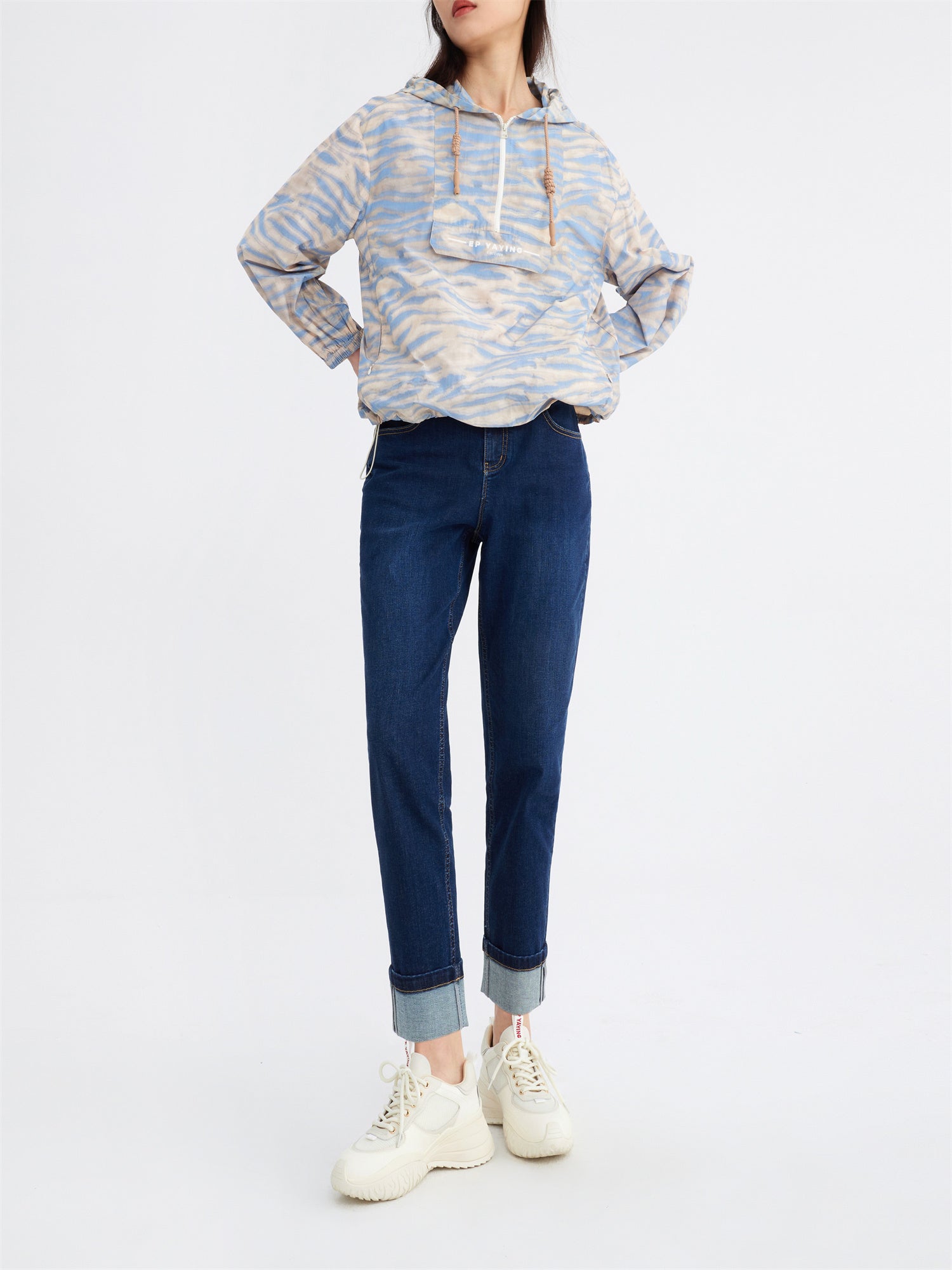 EP YAYING Straight Leg Pants