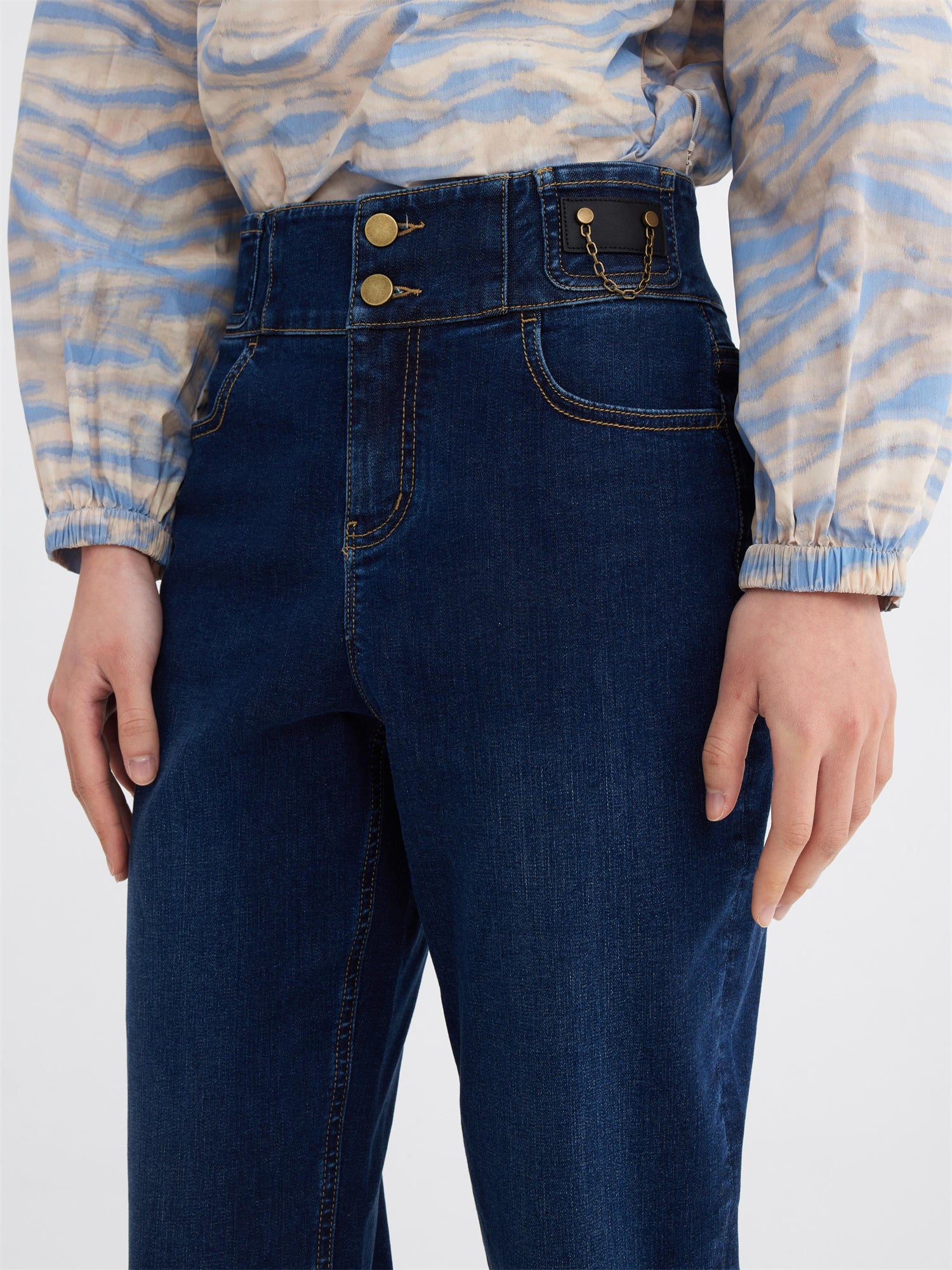 EP YAYING Straight Leg Pants