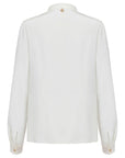 YAYING Silk White Shirt