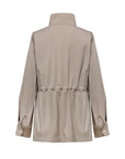 EP YAYING Wool Blend Stand Collar Jacket