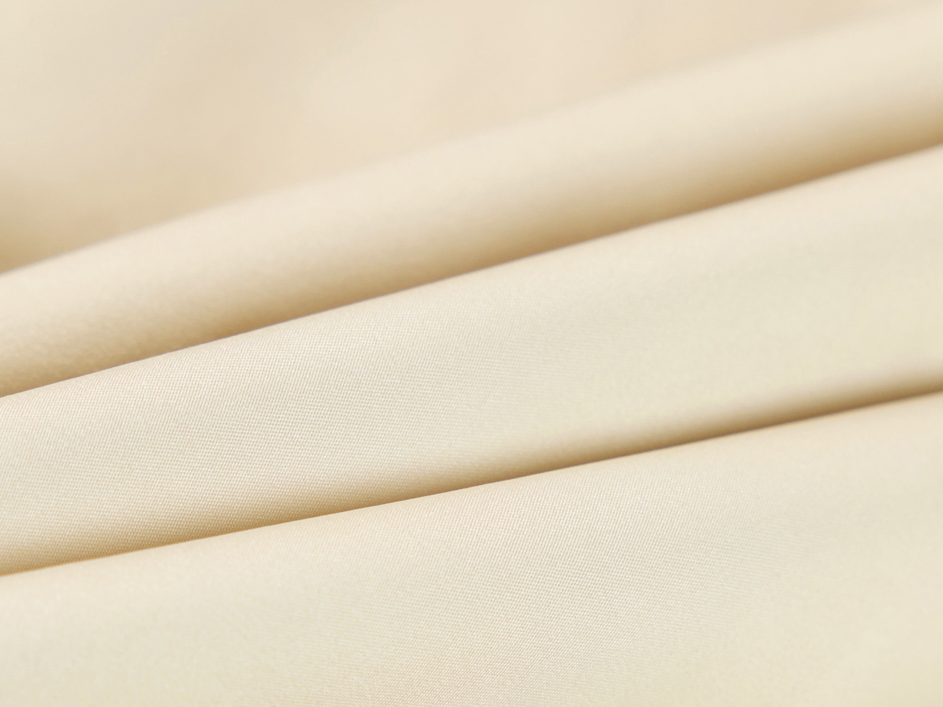 YAYING Beige Contrast Trim Coat
