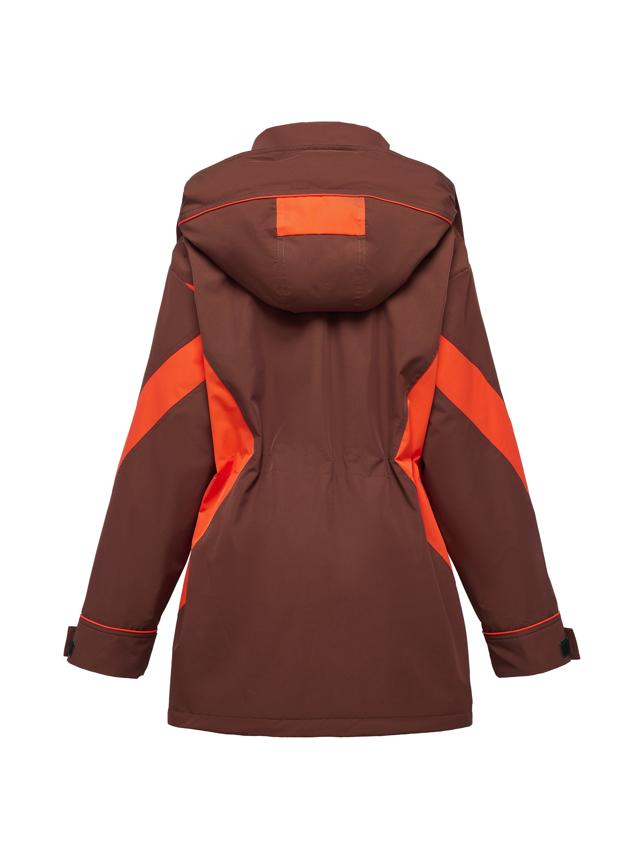 YAYING Orange Hooded Jacket