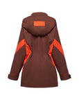 YAYING Orange Hooded Jacket