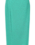 YAYING Green Slim Fit Skirt