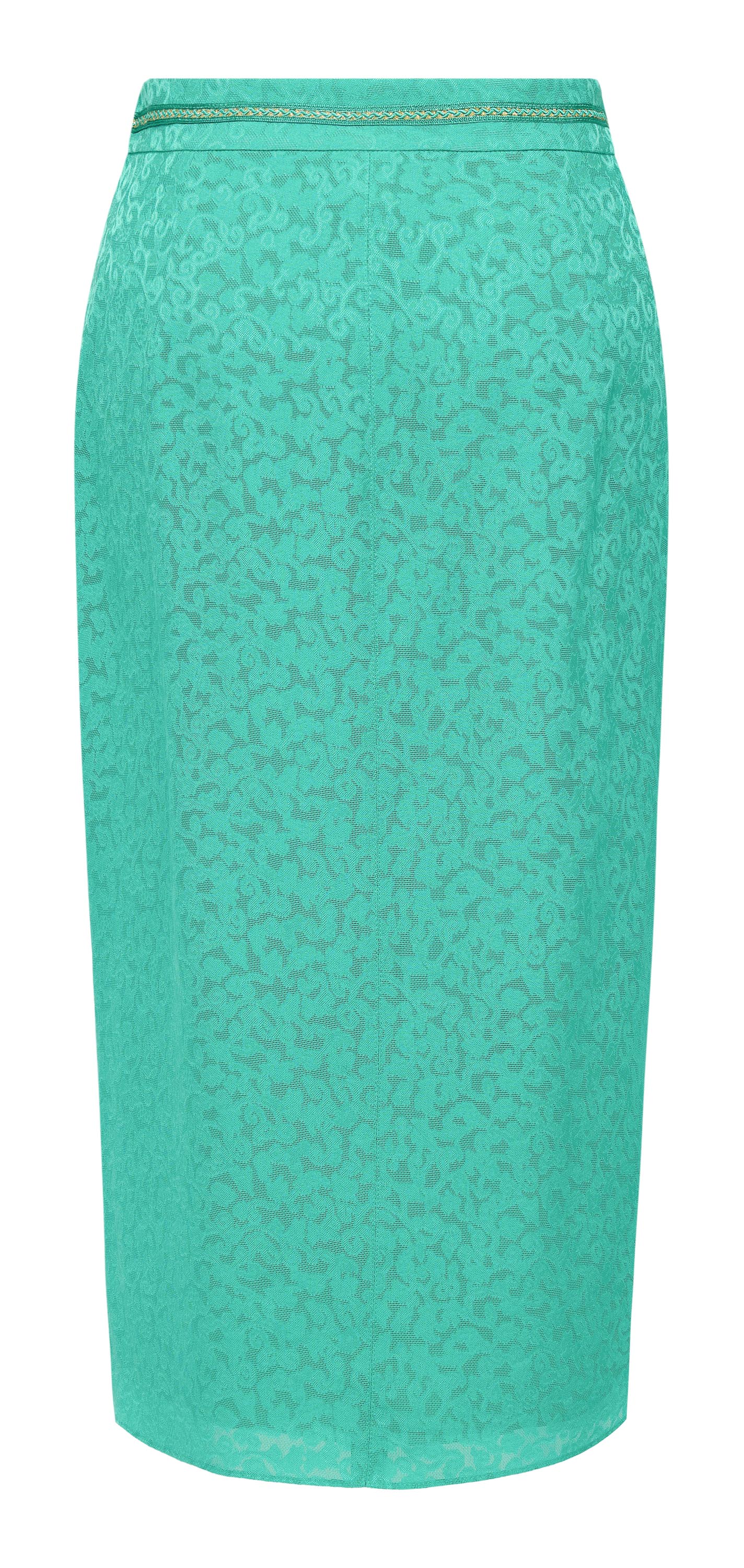 YAYING Green Slim Fit Skirt