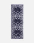 EP YAYING Silk-Wool Blend Printed Scarf with Tassel Fringe EAKPWW401AZ