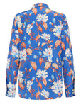 YAYING Blue Floral Shirt