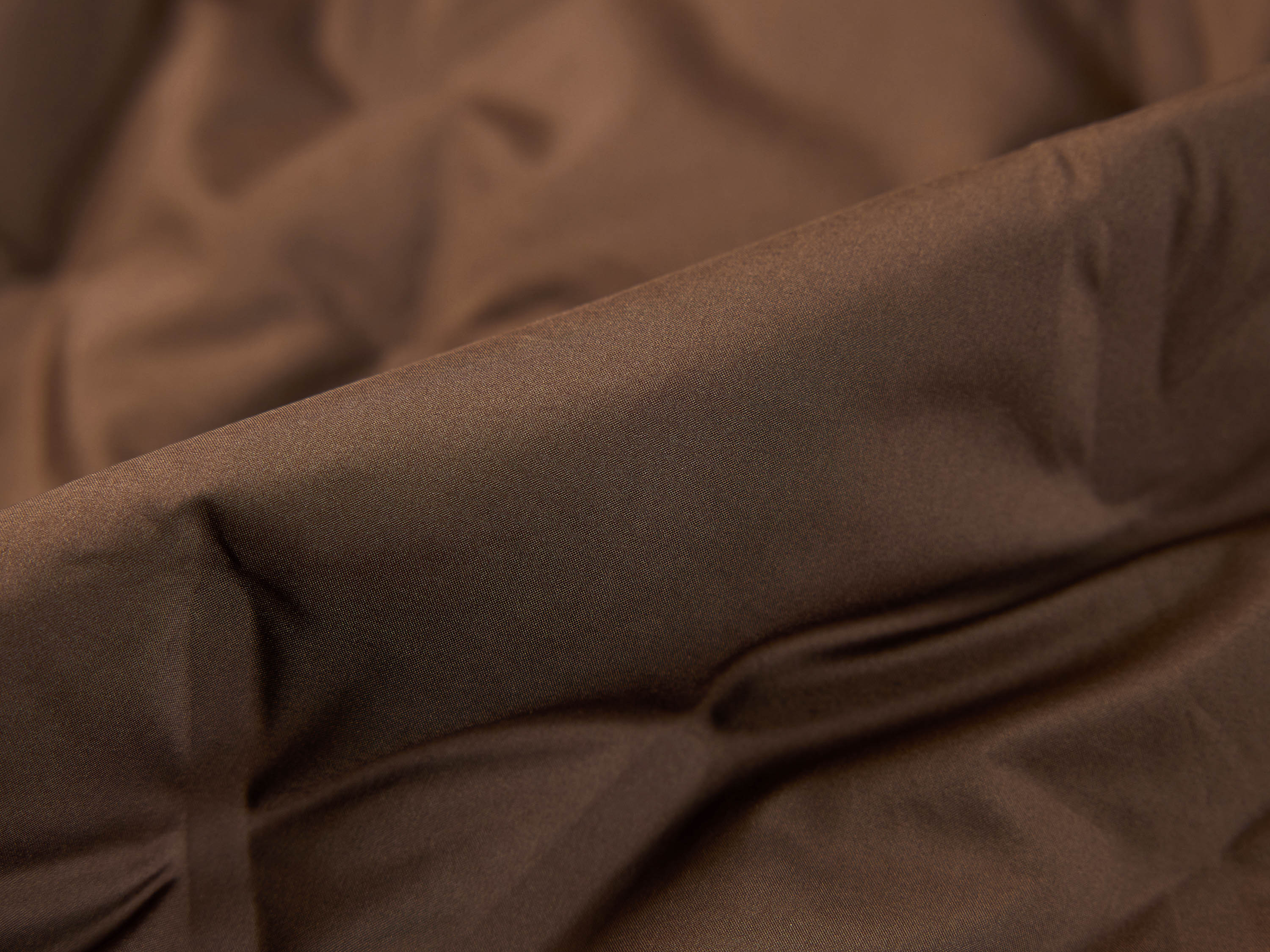 YAYING Beige Contrast Trim Coat