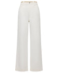 EP YAYING Lyocell High-Waist Relaxed Wide-Leg Trousers