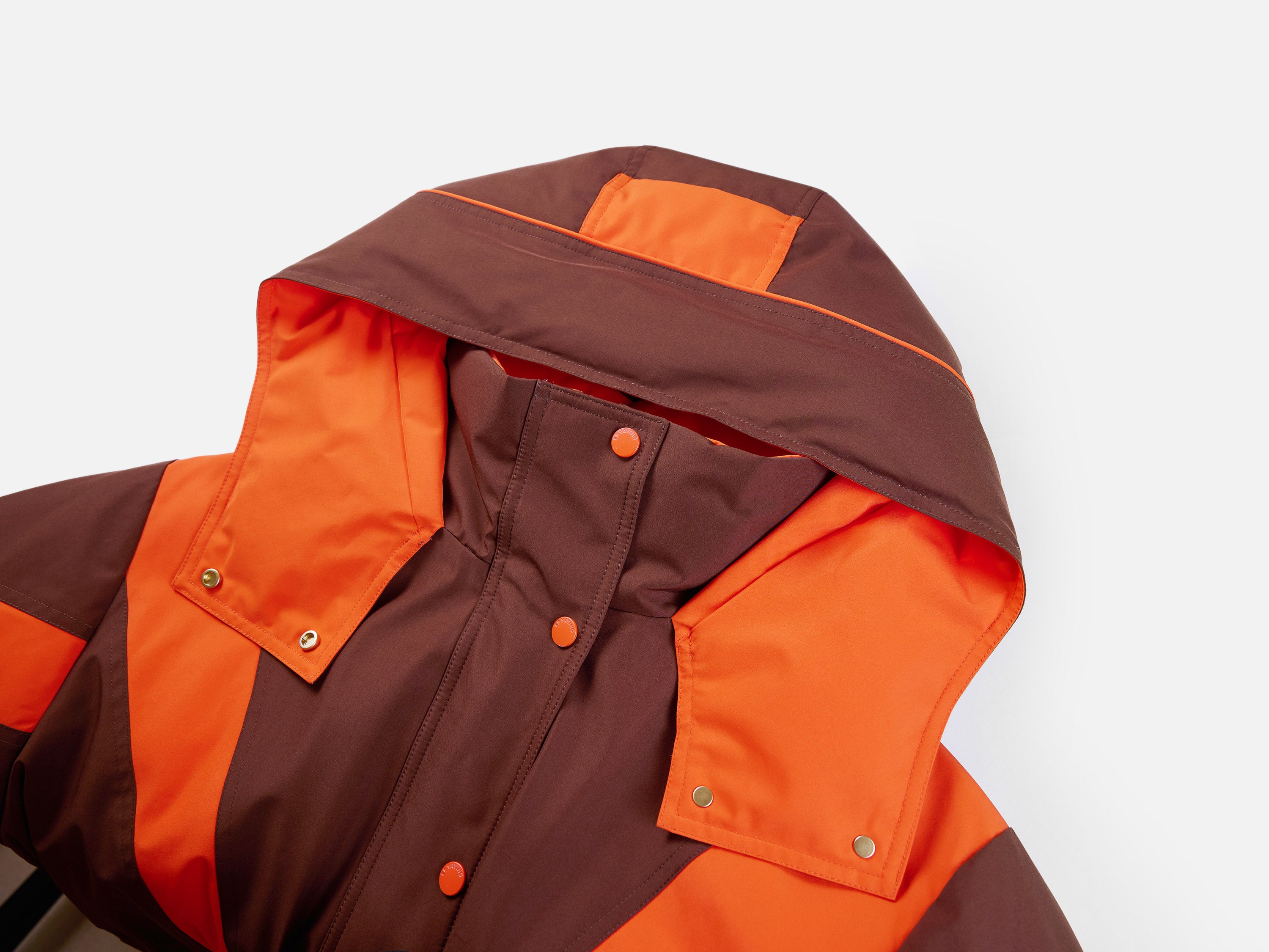YAYING Orange Hooded Jacket