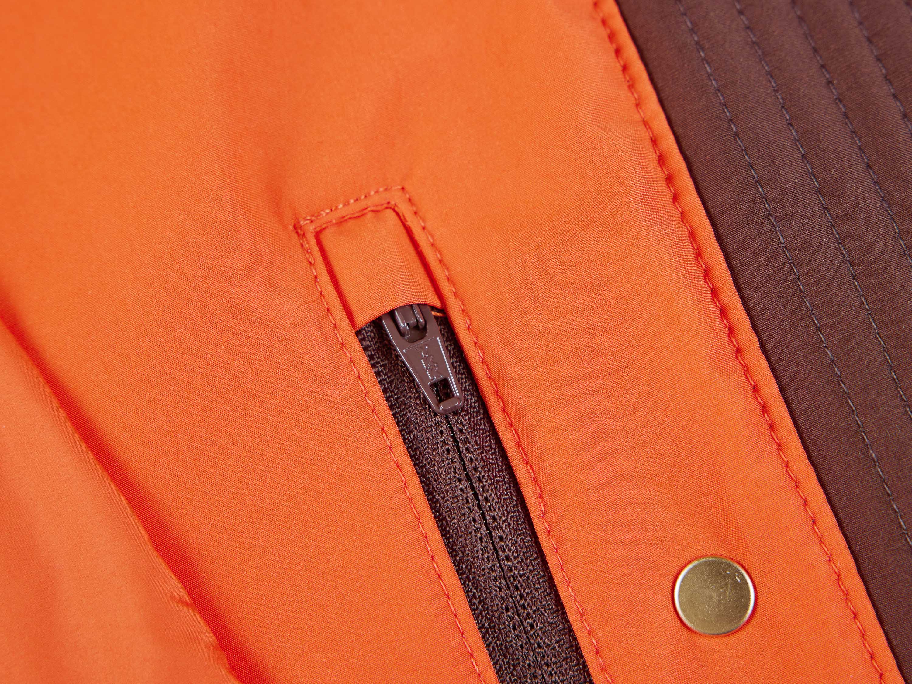 YAYING Orange Hooded Jacket