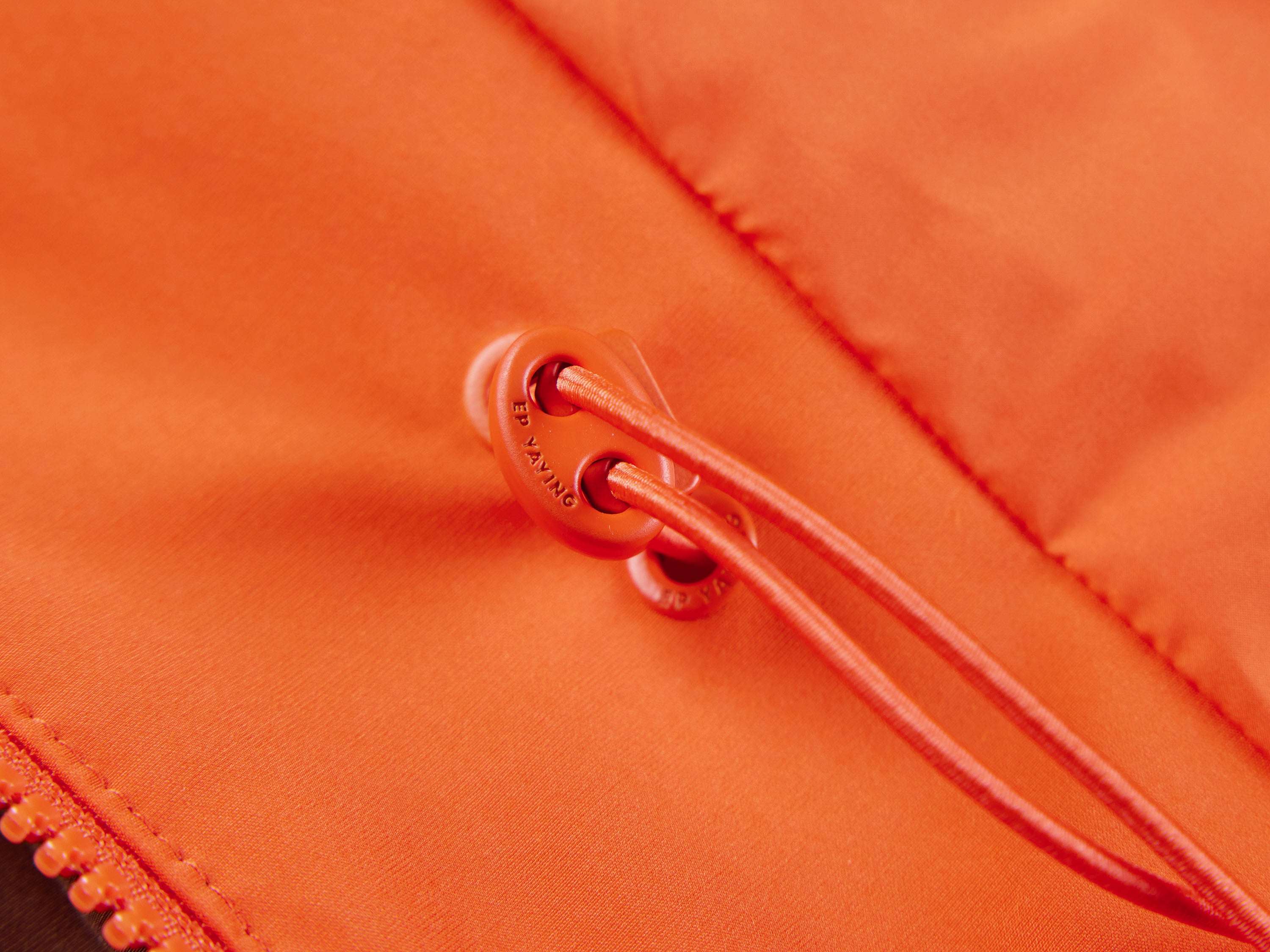 YAYING Orange Hooded Jacket