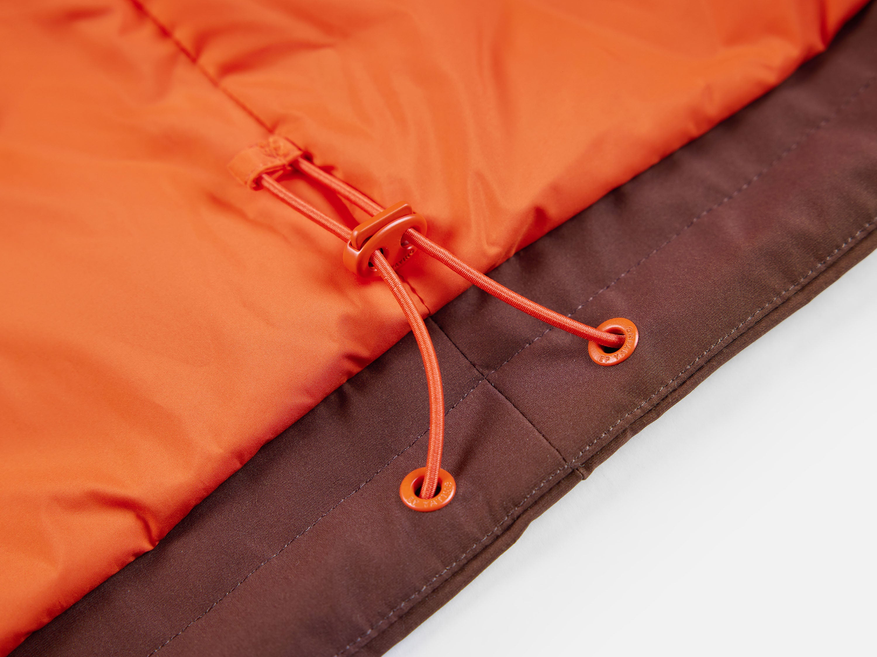 YAYING Orange Hooded Jacket
