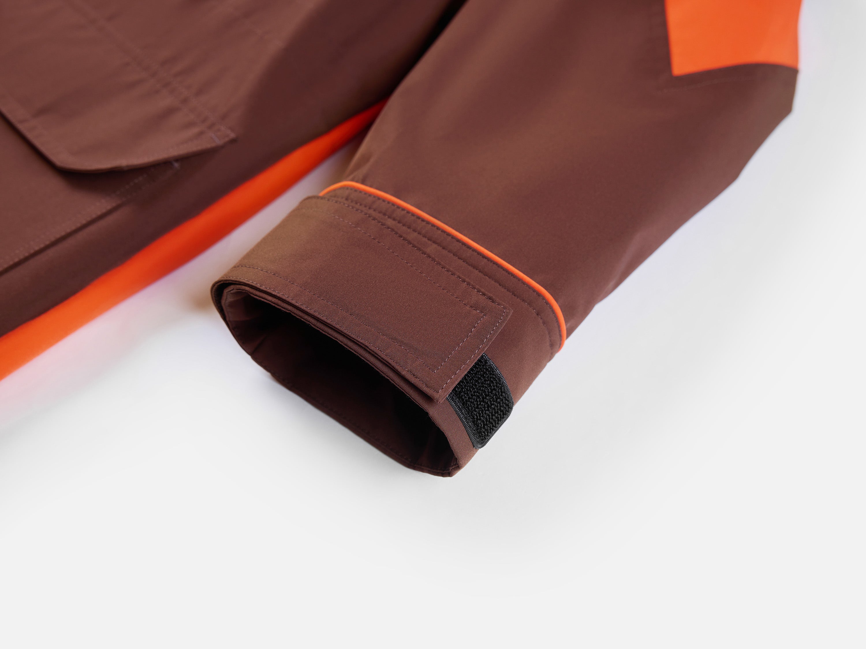 YAYING Orange Hooded Jacket